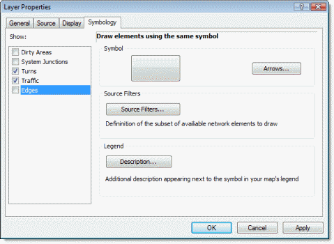 Layer Properties dialog box