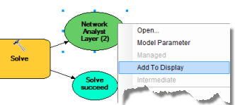 Choosing Add To Display