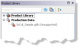 Example of an unsupported production database