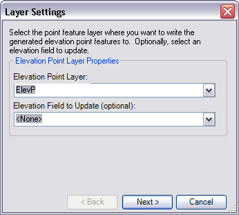 Layer Settings