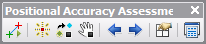 Positional Accuracy Assessment toolbar