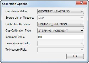 Calibration option for Geometric Length