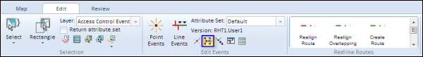 Accessing the Merge Events tool in RCE