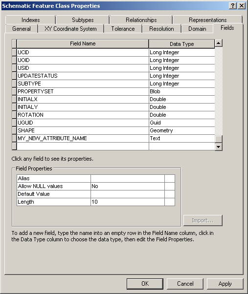 Configuring the Field Properties section parameters - sample