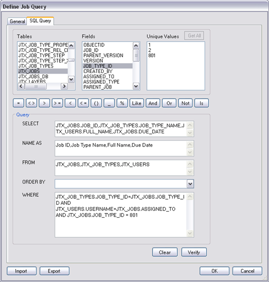 SQL View