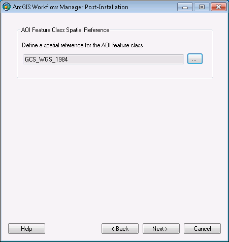ArcGIS Workflow Manager Post-Installation