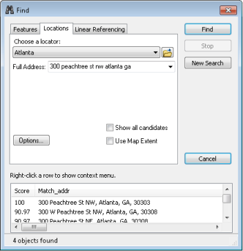 arcgis file types geocode