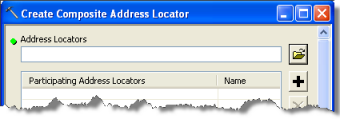 Create Composite Address Locator dialog box