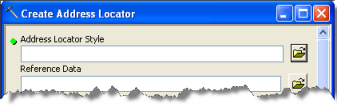 Create Address Locator dialog box