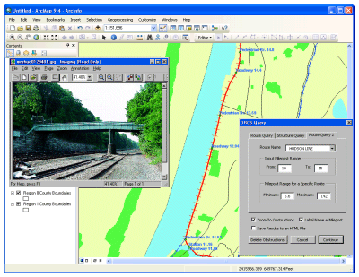 Analyzing rail line clearance