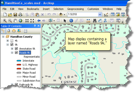 A Quick Tour Of Arcmap Help Arcgis For Desktop