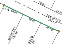 Example line to be split into four new lines