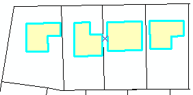 Building footprints after being rotated