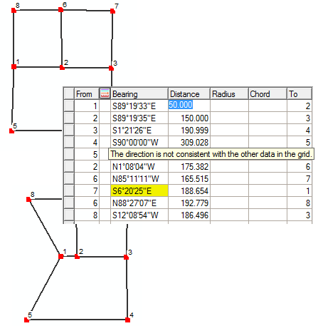 Inconsistent dimensions