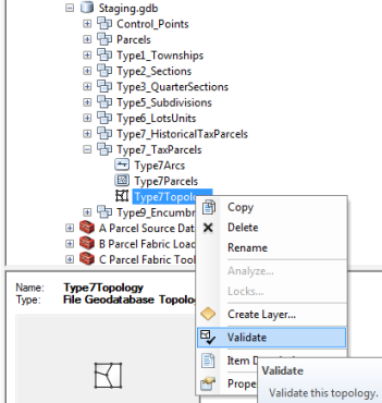 Validate topology