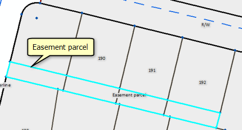 Build easement parcel