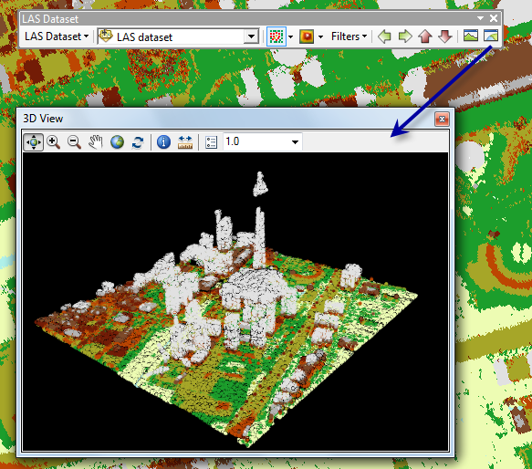 Las Dataset 3d View Help Arcgis Desktop