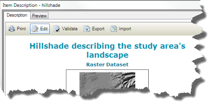 Start editing metadata