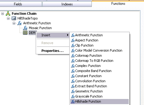 Add Hillshade Function