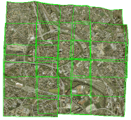 Final mosaic dataset footprints