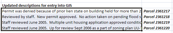 Copying records from Excel