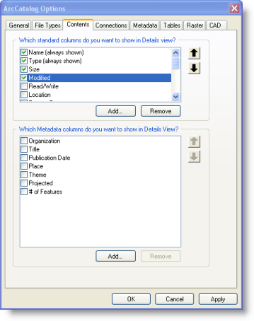 arcgis file tyoes