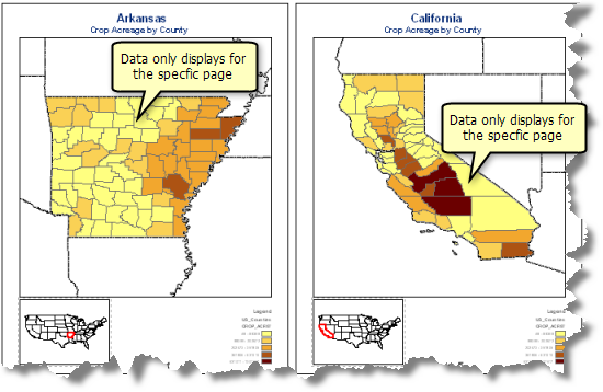 Using Page Definition Queries Help Arcgis For Desktop