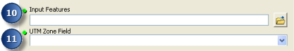 Calculate UTM Zone UI steps for modifying Grid Index Feature