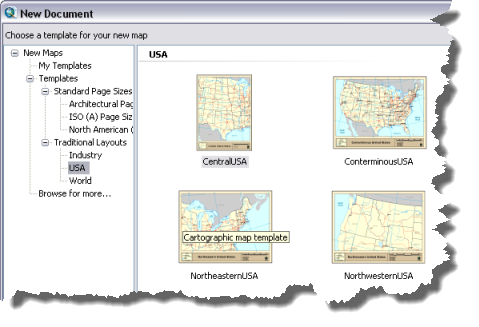 A Quick Tour Of Page Layouts Help Arcgis For Desktop