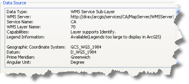 arcgis pro use a usgs wms url