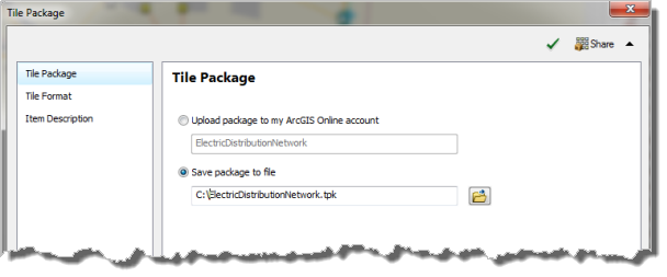 package arcgis file for sharing