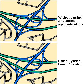 Using symbol level drawing for connectivity