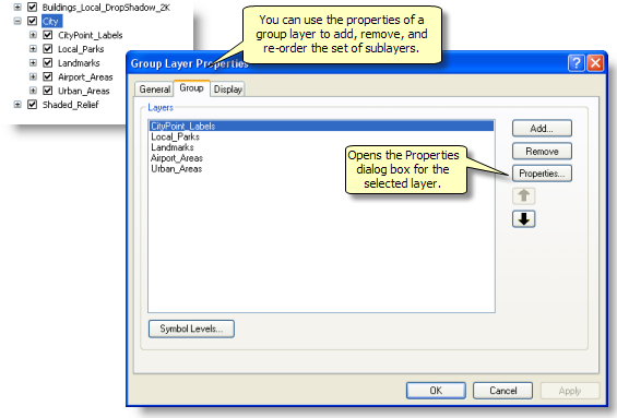 Group Layer Properties