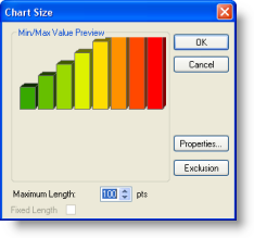 Setting the bar size for your charts.
