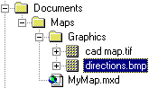 Hyperlink documents within a subfolder below the map document's location