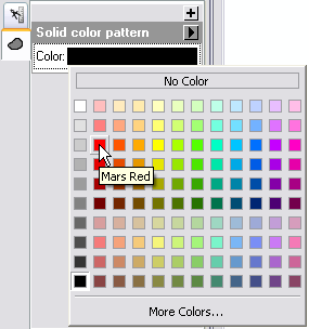 Color property palette
