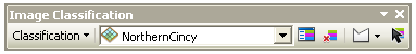 The Image Classification toolbar