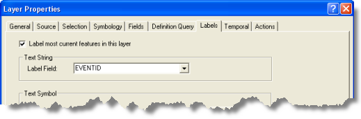 Labels for most current features can be turned on from the Labels tab
