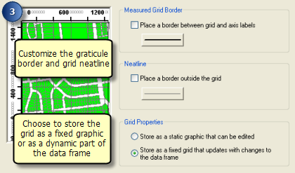 Grids and Graticules Wizard - Creating measured grids