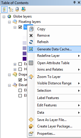 Generate Data Cache