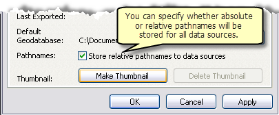 Setting Relative or Absolute Paths