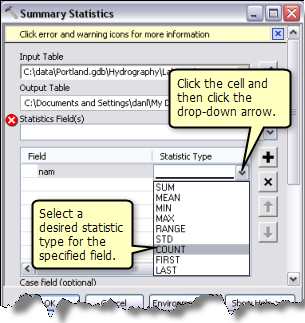 Multivalue control stat field type