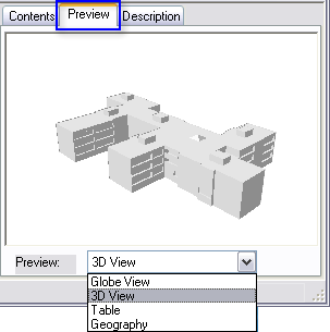 Preview in 3D using ArcCatalog