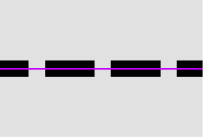 Gap Closure setting enabled