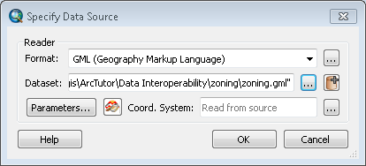 Specify Data Source