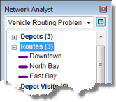 Route analysis classes