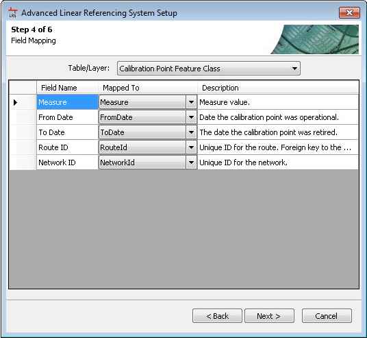 Map fields to LRS data elements