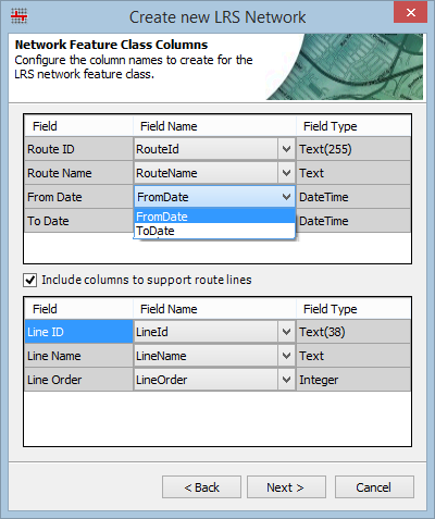 Line support added