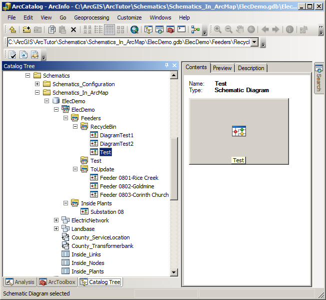 Moving a schematic diagram - Sample