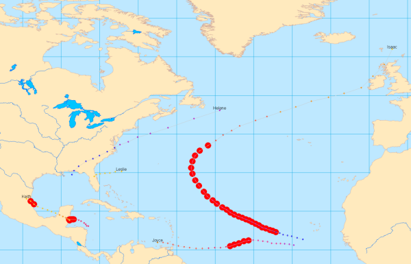 The highlight action shows hurricanes with excessive wind speeds